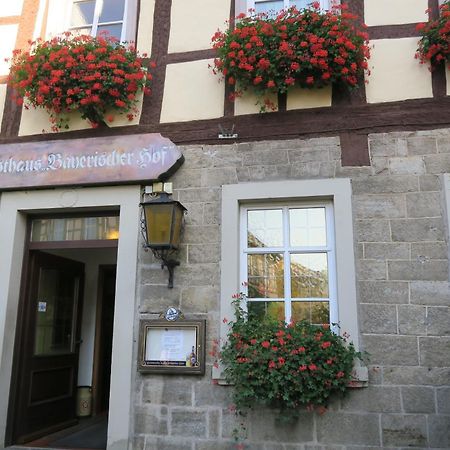 Akzent Bayerischer Hof Münnerstadt Buitenkant foto