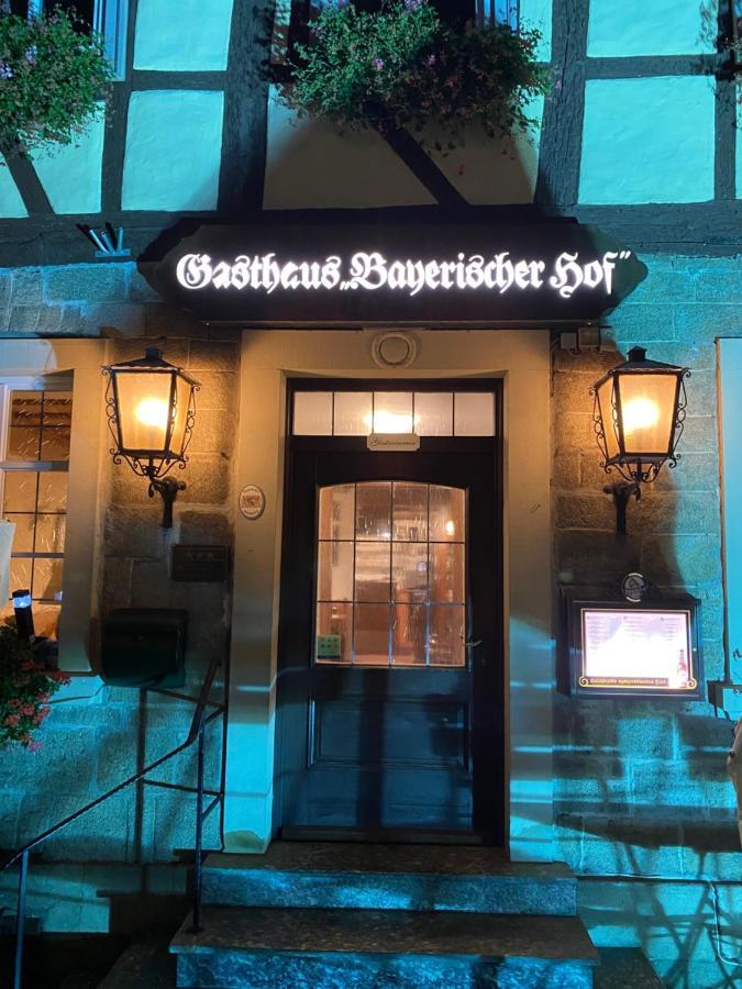 Akzent Bayerischer Hof Münnerstadt Buitenkant foto